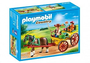 Игровой набор - Гужевая повозка (Playmobil, 6932pm)