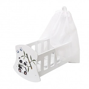 Люлька с балдахином серии Мимими - Крошка По, мини (Paremo, PFD120-118M)