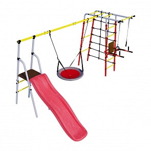 Дачный комплекс Богатырь Плюс + гнездо качели (Romana, СГ000004307)