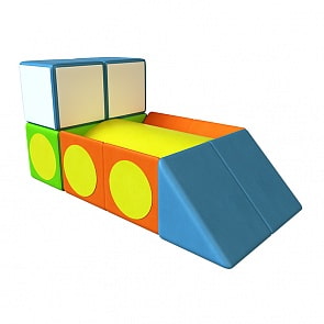 Мягкий игровой комплекс - Паровоз (Romana, ДМФ-МК-11.74.01)