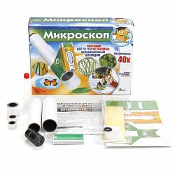 Набор для опытов – Детская лаборатория - Микроскоп (Играем вместе, TXSC-013-Rsim)  - миниатюра
