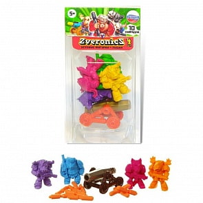 Игровой набор Zveronics №1 с пушкой (Русский стиль, 00784)