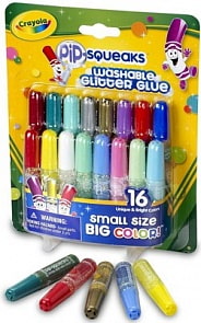 Блестящий клей в мини-тюбиках (Crayola, 69-4200) Блестящий клей в мини-тюбиках (Crayola, 69-4200)