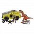 Игровой набор: Охотник на динозавра на джипе, с джипом и аксессуарами  - миниатюра №1