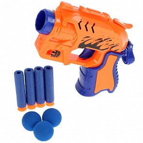 Бластер с мягкими пулями и шариками (Играем вместе, 1909G075-R)