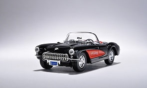 Модель автомобиля 1957 года - Шевроле Корвет, 1/43 (Yat Ming, 94209_md)