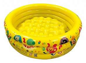 Надувной бассейн Три Кота, 70 х 24 см, с надувным дном (Т18119)