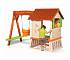 Лесной домик на опорах с качелями 2-в-1 и горкой Smoby 810601 - миниатюра №1