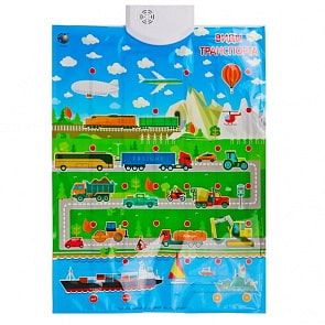 Двухсторонний плакат - Виды транспорта, 3 режима игры, регулировка громкости (Shantou, F4－18) 