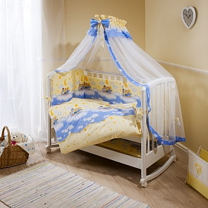 Комплект постельного белья Аманда, ночка голубой (Perina, А7-02.4)