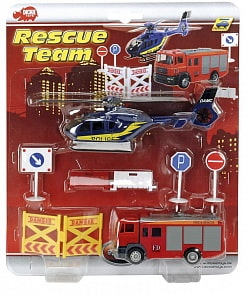Игровой набор - Спасательная команда  (Dickie, 3315386)