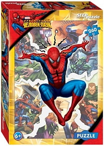 Пазл Marvel Человек-Паук, 260 элементов (Step Puzzle, 95011)