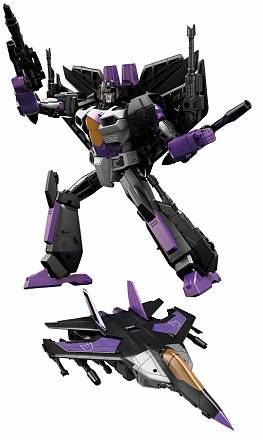 Generations. Combiner Wars. Трансформер-самолет Десептикон Skywarp, класса Leader 