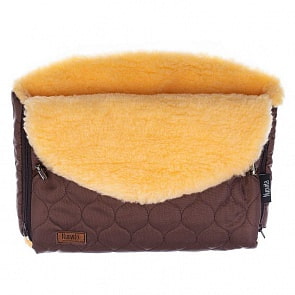 Муфта меховая для коляски Nuovita Polare Pesco Cioccolata/Шоколад (Nuovita, NUO-mPOLP_2121)