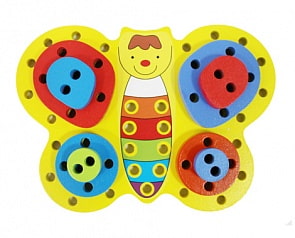 Шнуровка Бабочка, 5 деталей (Алатойс, ШБ03sim)