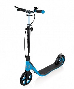Двухколесный самокат Globber One Nl 205 Deluxe, цвет - голубой (Globber, 478-107)