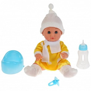 Интерактивный пупс, ест, пьет и писает, с аксессуарами, 43 см (YL1813B) (ассортимент)