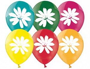 Набор шариков с рисунком – Ромашка (Europa uno trade, 1111-0110)