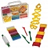 Набор для лепки: пластилин 8 цветов, 12 форм, 3 стека, скалка, в чемодане  - миниатюра №6