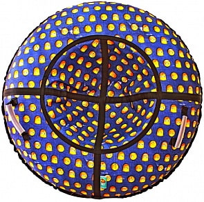 Санки надувные Тюбинг Симпсоны, диаметр 118см. (RT, 6012RT)