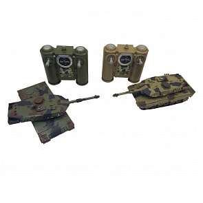 Танковый бой на р/у, свет и звук (ABtoys, 552)