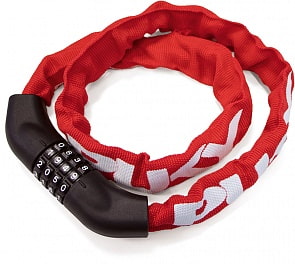 Велосипедный тросовый замок Puky KS 2 красный (Puky, 9434)