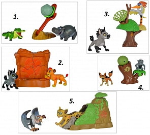 Набор из серии Хранитель Лев: 2 фигурки и подвижный аксессуар, 7-8 см., 5 видов (Simba, 9318721) Набор из серии Хранитель Лев: 2 фигурки и подвижный аксессуар, 7-8 см., 5 видов (Simba, 9318721)