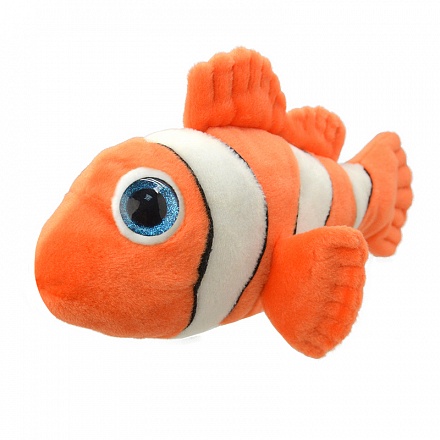 Мягкая игрушка - Рыба-клоун, 25 см 