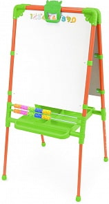 Мольберт растущий со счетами М2, оранжевый (Nika, М2_оранжевый)