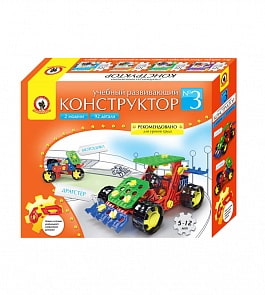 Конструктор учебный развивающий №3 (Русский стиль, 00547)