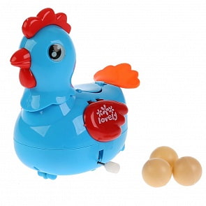 Заводная игрушка Курочка, разные цвета (Умка, B1595681-R) (ассортимент)
