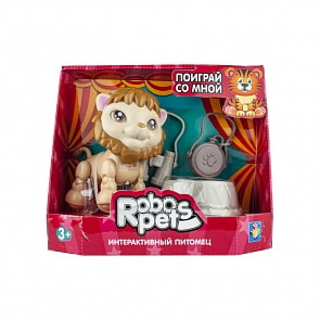 Интерактивная игрушка - Артист цирка Лев, звук (Zuru, Т16941)