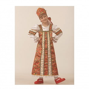 Карнавальный костюм Аленушка из серии Сказочная страна, размер 122-64 (Батик, 5220-122-64)