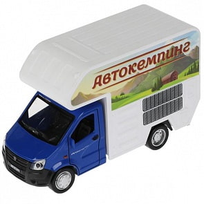 Машина Автодом ГАЗель Next 15 см двери открываются инерционная металлическая (Технопарк, NEXTHOME-15-BUWH)