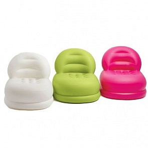 Кресло надувное - Мода, 84 х 99 х 76 см, 3 цвета (Intex, с68592)