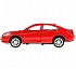 Машина металлическая Honda Accord, 12 см, открываются двери, инерционная, красная  - миниатюра №3