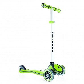 Трехколесный самокат Globber Primo Plus, зеленый (Globber, 440-106)