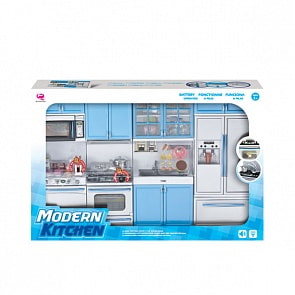 Игровой набор - Кухня 4 в 1, звук и свет (26211B)