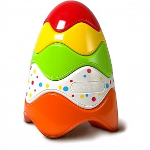 Развивающая игрушка – Пирамидка с 5 колечками (Baby Trend, 900007st)