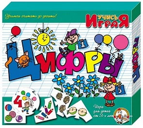 Игра Учимся: Цифры (Десятое Королевство, 00062ДК)
