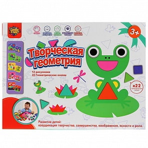 Игра настольная развивающая – Творческая геометрия (B1740562)