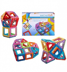 Конструктор магнитный – Сердце, 30 деталей (Магнитой, GL-1009) - миниатюра