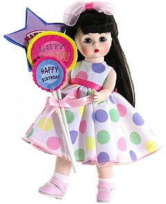 Кукла с шариками, брюнетка, 20 см (Madame Alexander, 64491)