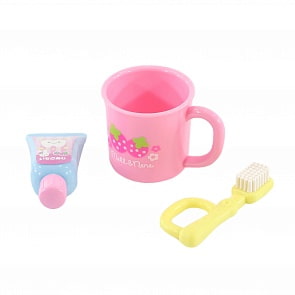 Набор для чистки зубов для куклы Мелл (Kawaii, 512852)