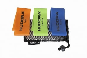Гимнастическая лента мини, 3 шт (Hudora, 64146)