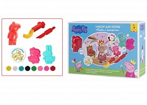Набор для лепки Свинка Пеппа - Прием у Принцессы (Росмэн, 33517ros)