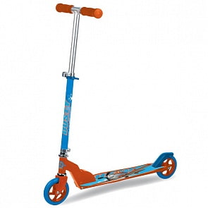 Самокат 2-колесный Самолеты Дисней с подножкой и яркими наклейками (Shantou, 145#PLANESsim)