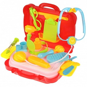 Набор доктора – Фикси доктор в чемодане, 19 предметов (Играем вместе, ZY626545-R)