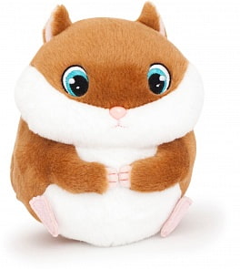 Хомяк Bambam интерактивный, мягконабивной, со звуковыми эффектами (IMC Toys, 95090)