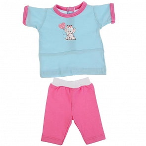 Одежда для кукол 40-42 см - Комплект Слоник (Карапуз, OTF-2005S-RU)
